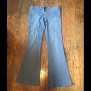 🖤 y2k style flare jeans